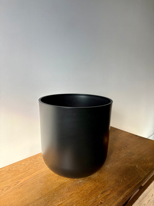 Modern Black Planter - Premium Veradek Ceramic Pot