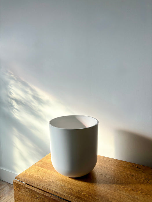 Modern White Planter - Premium Veradek Ceramic Pot