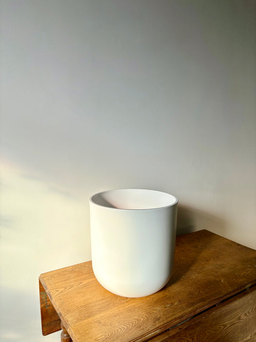 Modern White Planter - Premium Veradek Ceramic Pot